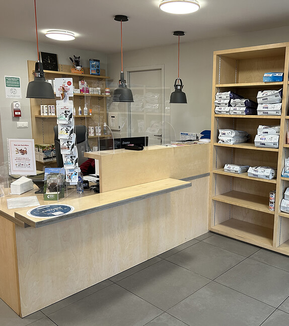 Accueil de la clinique de Bar-sur-Aube